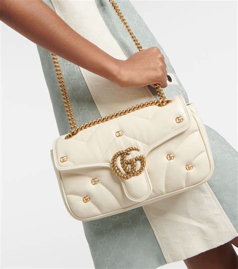 gucci marmont pearl bag|Gucci Marmont suede bag.